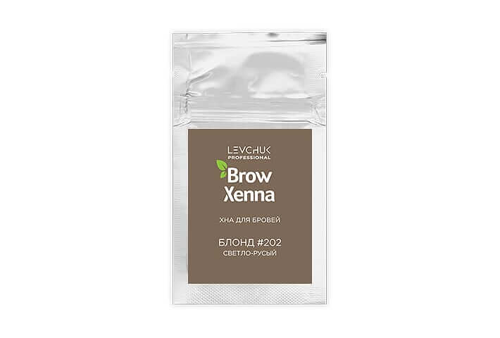 BrowXenna® хна для бровей саше блонд (BrowHenna)